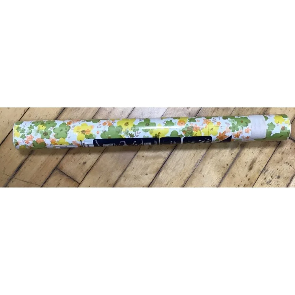 Vintage New Magic Cover Contact Paper Roll 18 Square Feet 💛